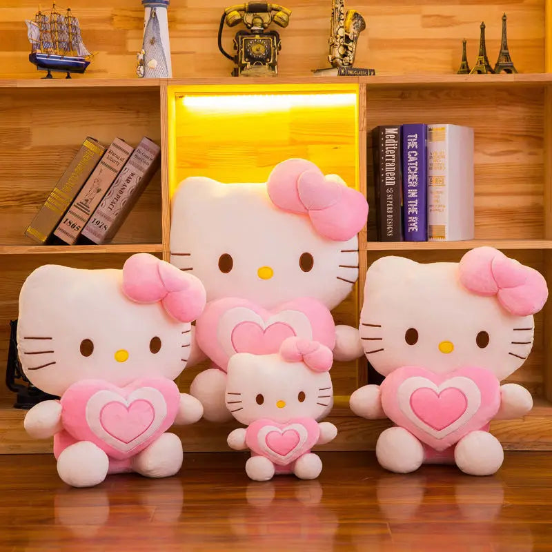 Hello Kitty plush with heart