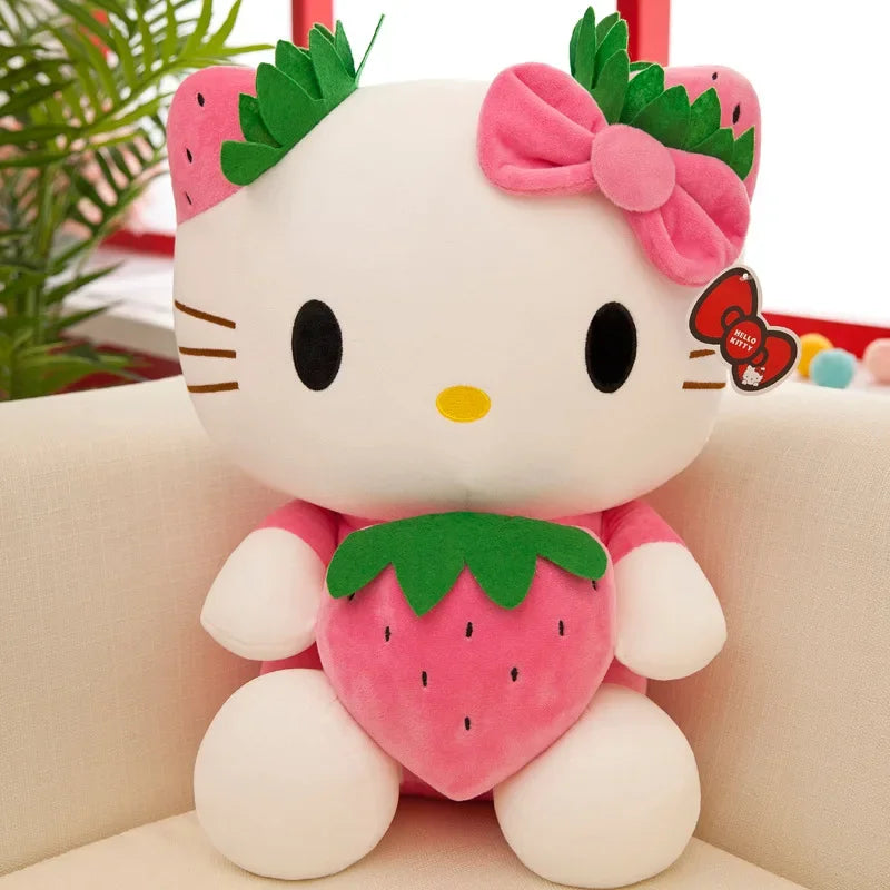 🎀 Plüschtier Hello Kitty Erdbeere