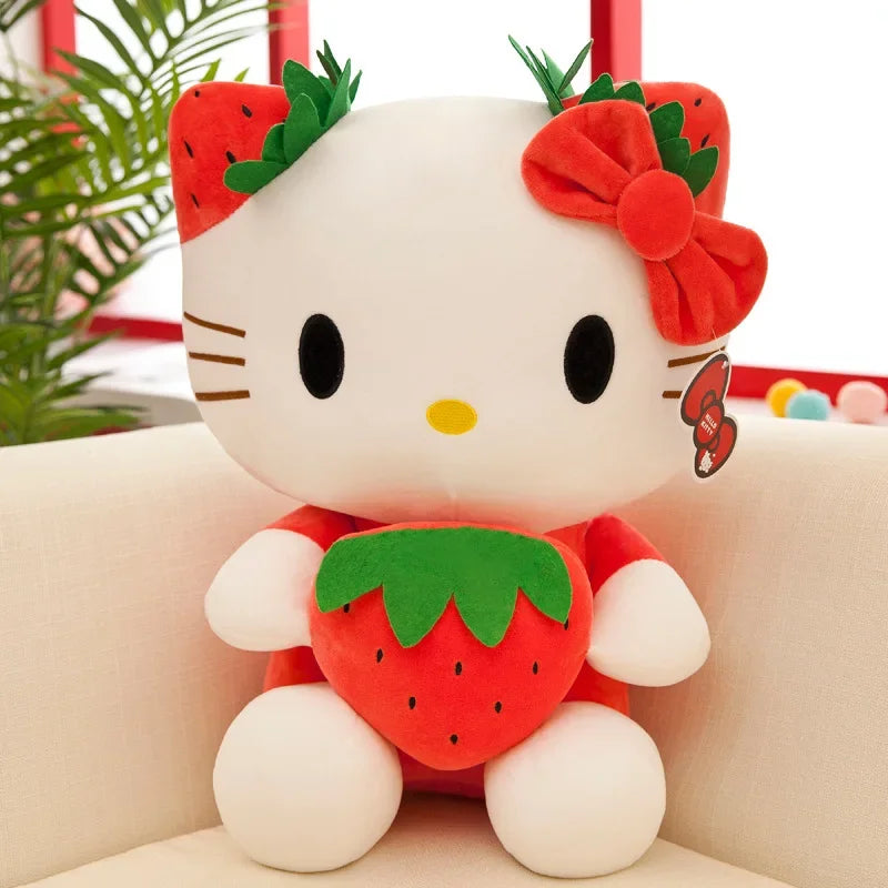 🎀 Plüschtier Hello Kitty Erdbeere